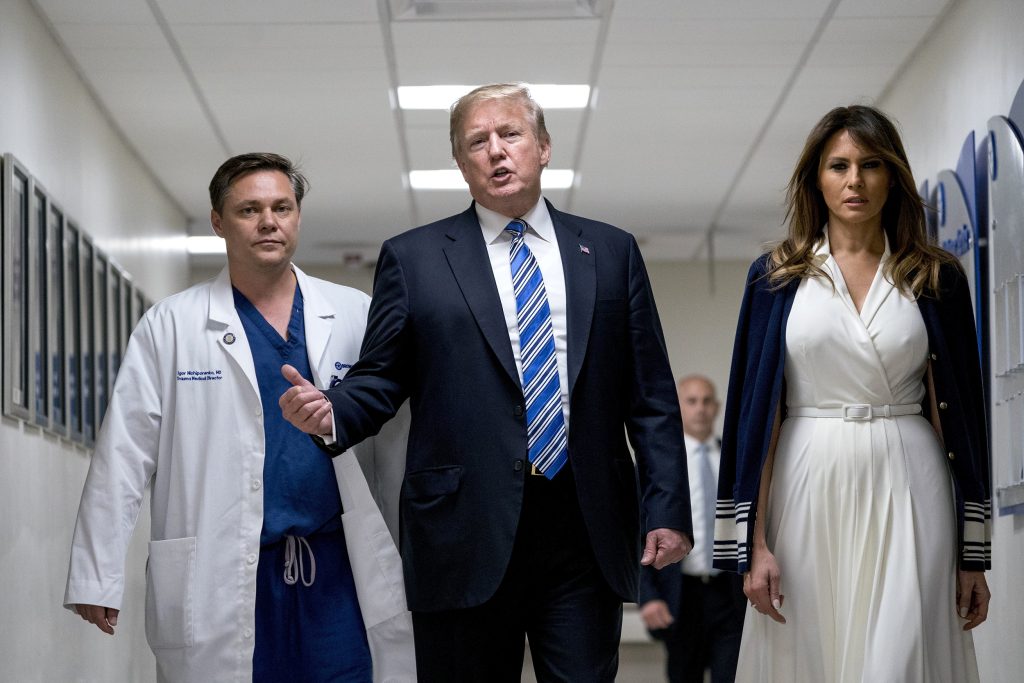 Γιατρός Ντ.Τραμπ: Είναι σε άψογη κατάσταση – Έχει βγει αρνητικός σε όλα τα τεστ για κορωνοίό