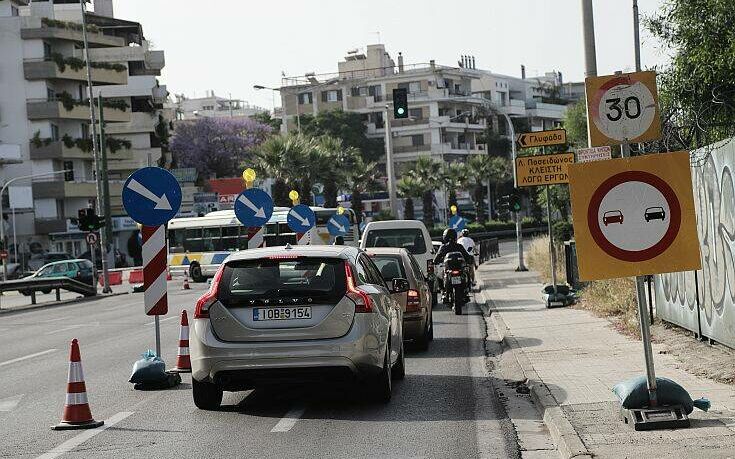 Κανονικά διεξάγεται η κυκλοφορία στη Ποσειδώνος