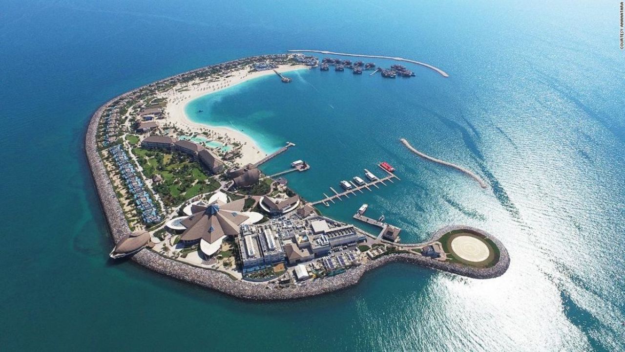 «Νησί της Μπανάνας»: Το πολυτελές θέρετρο στο Κατάρ που θυμίζει Μαλδίβες (φωτο)