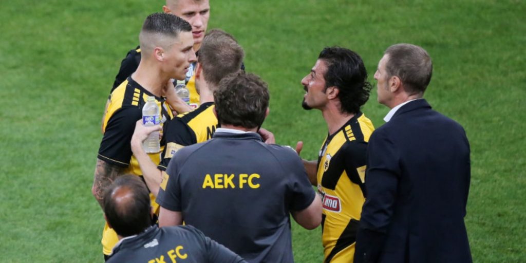ΑΕΚ: Γιατί τσακώθηκαν Βέρντε και Βράνιες στο ντέρμπι με ΠΑΟ