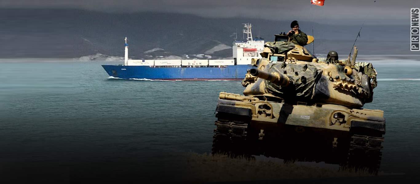 Δεκάδες τουρκικά άρματα μάχης αποβιβάστηκαν στη Λιβύη από το τουρκικό πλοίο «CIRKIN» που άφησαν να περάσει οι Ιταλοί