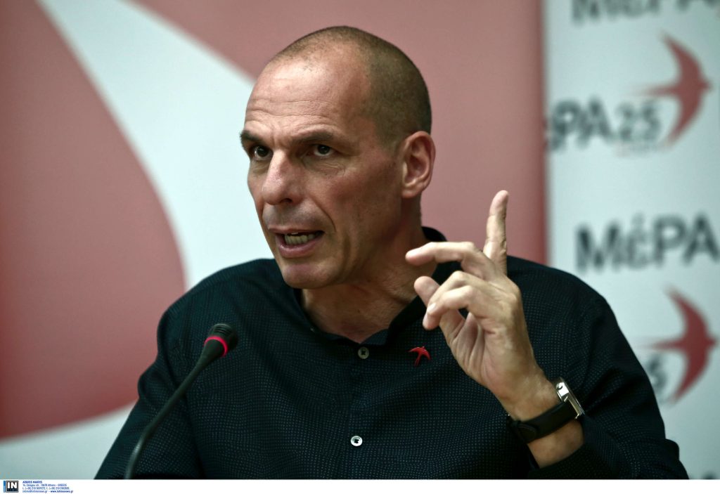 Ο Γ.Βαρουφάκης ρίχνει τα «βέλη» του κατά ΕΕ, Κ.Μητσοτάκη και Α.Τσίπρα για τη στάση τους στην κρίση της Λιβύης