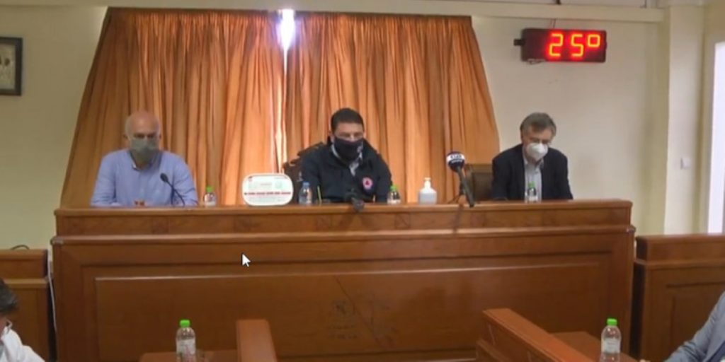 Με μάσκες το «δίδυμο» Χαρδαλιάς – Τσιόδρας στην Ξάνθη (upd)