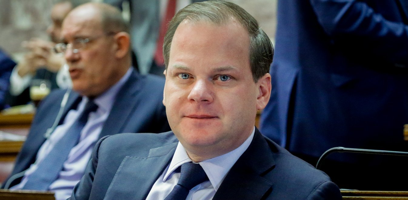 Επιθεώρηση Κώστα Αχ. Καραμανλή στο λιμάνι της Σαντορίνης