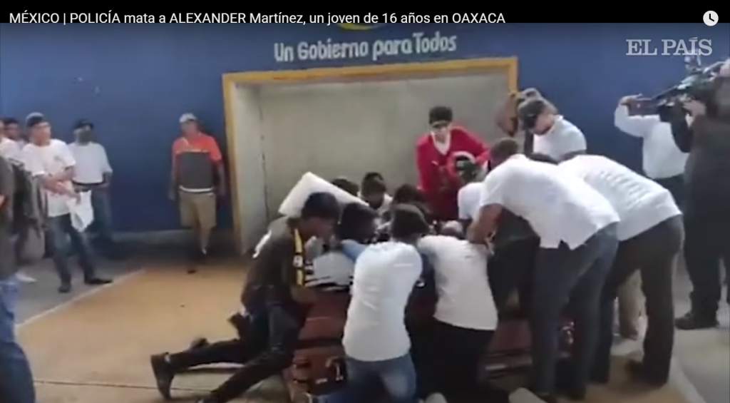 Viral ο αποχαιρετισμός των συμπαικτών 16χρονου Μεξικανού που δολοφονήθηκε από αστυνομικούς (βίντεο)
