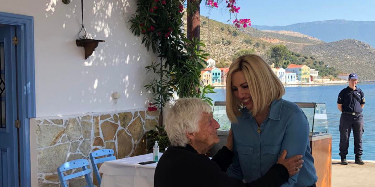 Φ.Γεννηματά από Καστελόριζο: «Θα υπερασπιστούμε τα κυριαρχικά μας δικαιώματα – Καθαρές εξηγήσεις» (φώτο)