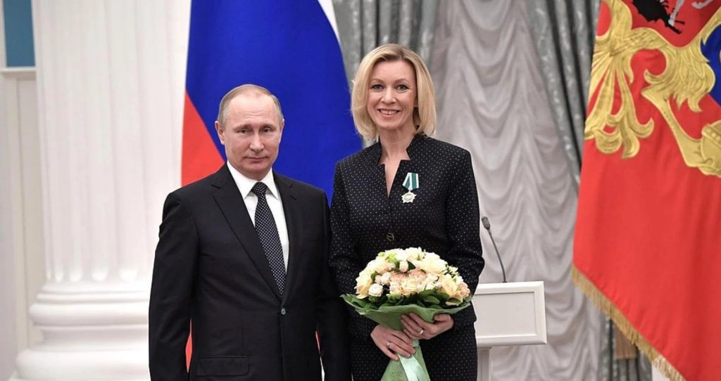 Στέλνει ο Πούτιν τη Μ.Ζαχάροβα στην Αθήνα; – Φουντώνουν οι φήμες ότι θα είναι η νέα πρεσβευτής της Ρωσίας στην Ελλάδα