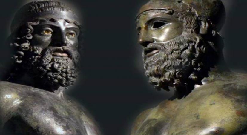 Οι πολεμιστές του Ριάτσε: Τα αρχαία ελληνικά χάλκινα αγάλματα που θεωρούνται σύμβολα της Καλαβρίας (φωτο)