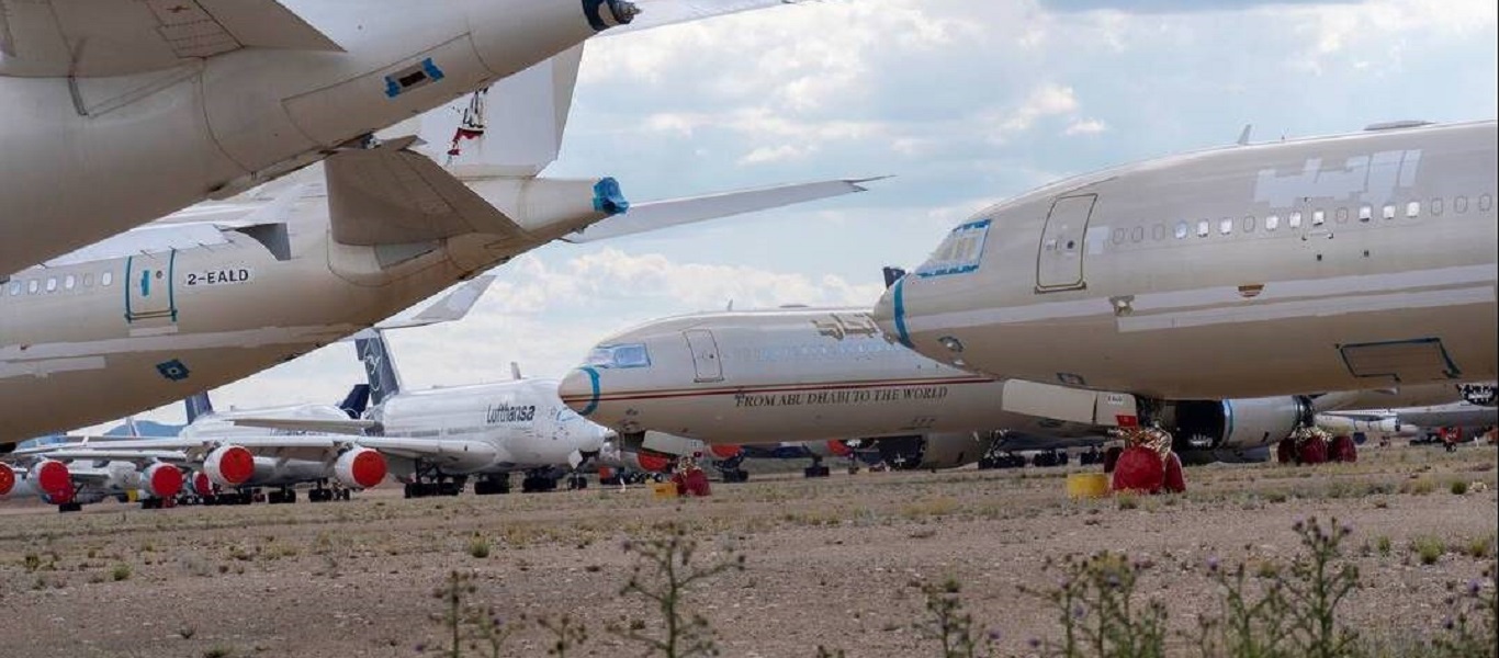 Αεροδρόμιο-«φάντασμα» στην Ισπανία: Μετά το lockdown έχει αεροπλάνα αλλά δεν έχει επιβάτες (φώτο)