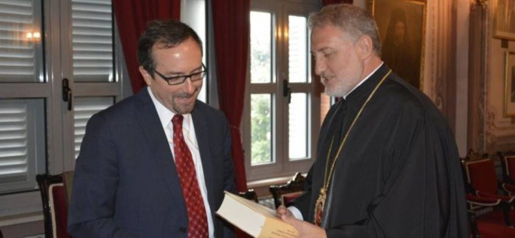 Επίσκεψη του πρέσβη των ΗΠΑ στην Άγκυρα στο Οικουμενικό Πατριαρχείο