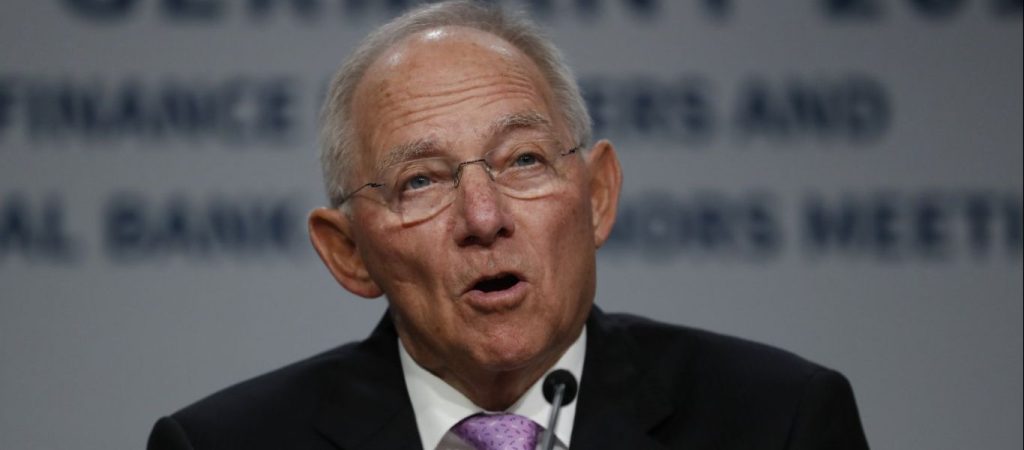 Β.Σόιμπλε: «Η ΕΚΤ πληροί την αναλογικότητα για το πρόγραμμα ποσοτικής χαλάρωσης»