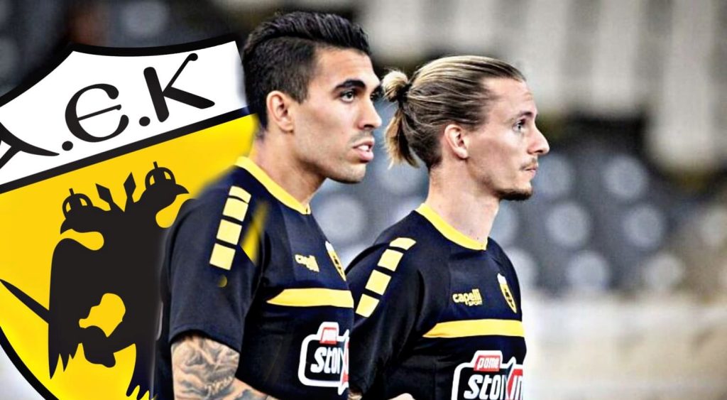 ΑΕΚ: Αποχαιρέτησαν Β.Κλωναρίδης και Ν.Χουλτ (φωτό)