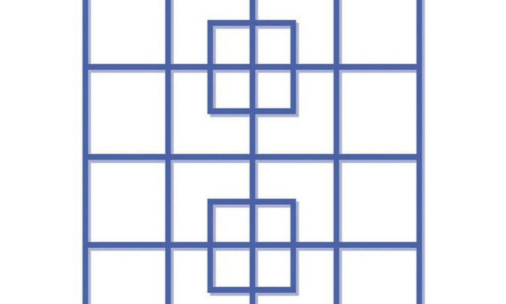 Εσείς μπορείτε να μετρήσετε σωστά τα τετράγωνα; – Το 96% δεν μπορεί (βίντεο-φωτο)