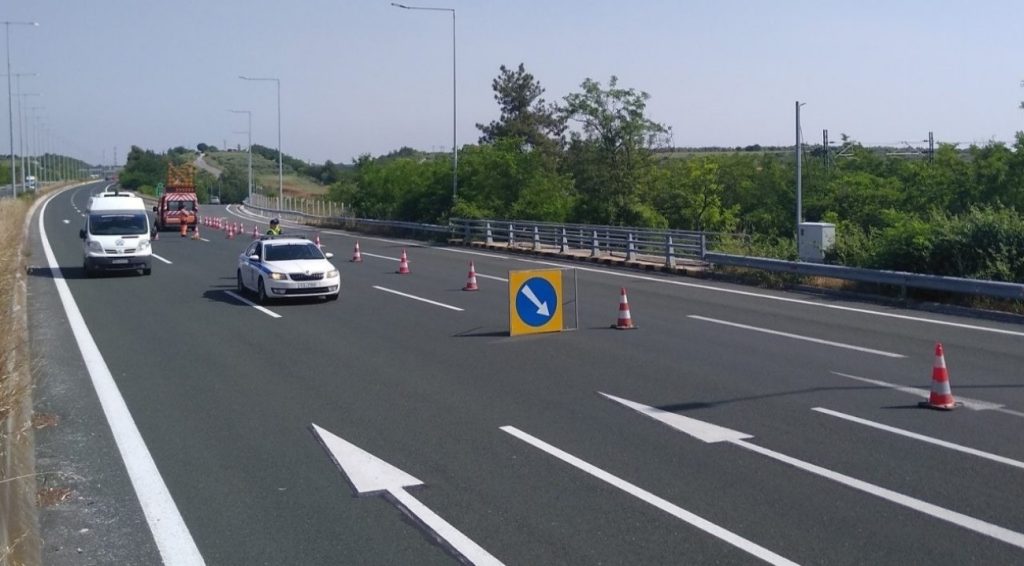 Κυκλοφοριακές ρυθμίσεις στην εθνική οδό Αθηνών – Θεσσαλονίκης στην Πιερία