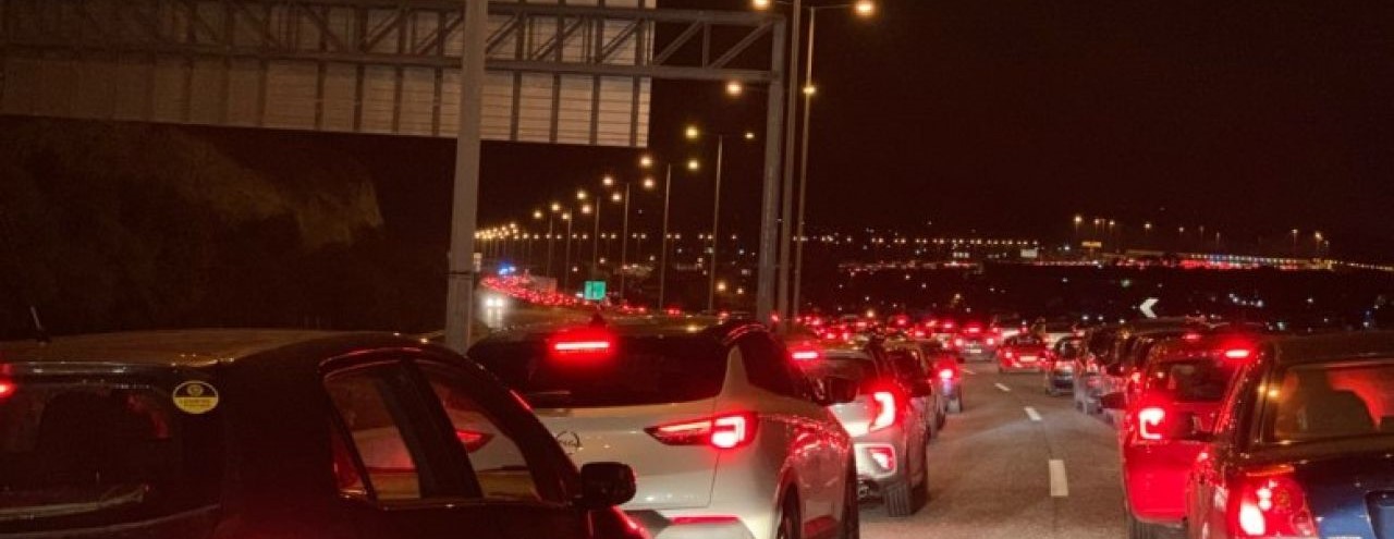 Αθηνών – Κορίνθου: «Στο κόκκινο» η κίνηση στο ρεύμα προς Αθήνα