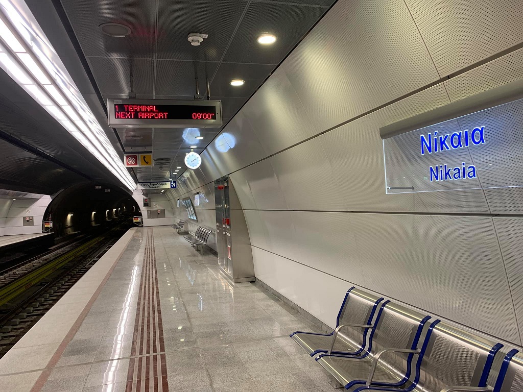 Στην διάθεση του επιβατικού κοινού οι τρεις νέοι σταθμοί του μετρό – Νίκαια-Σύνταγμα σε 14 λεπτά