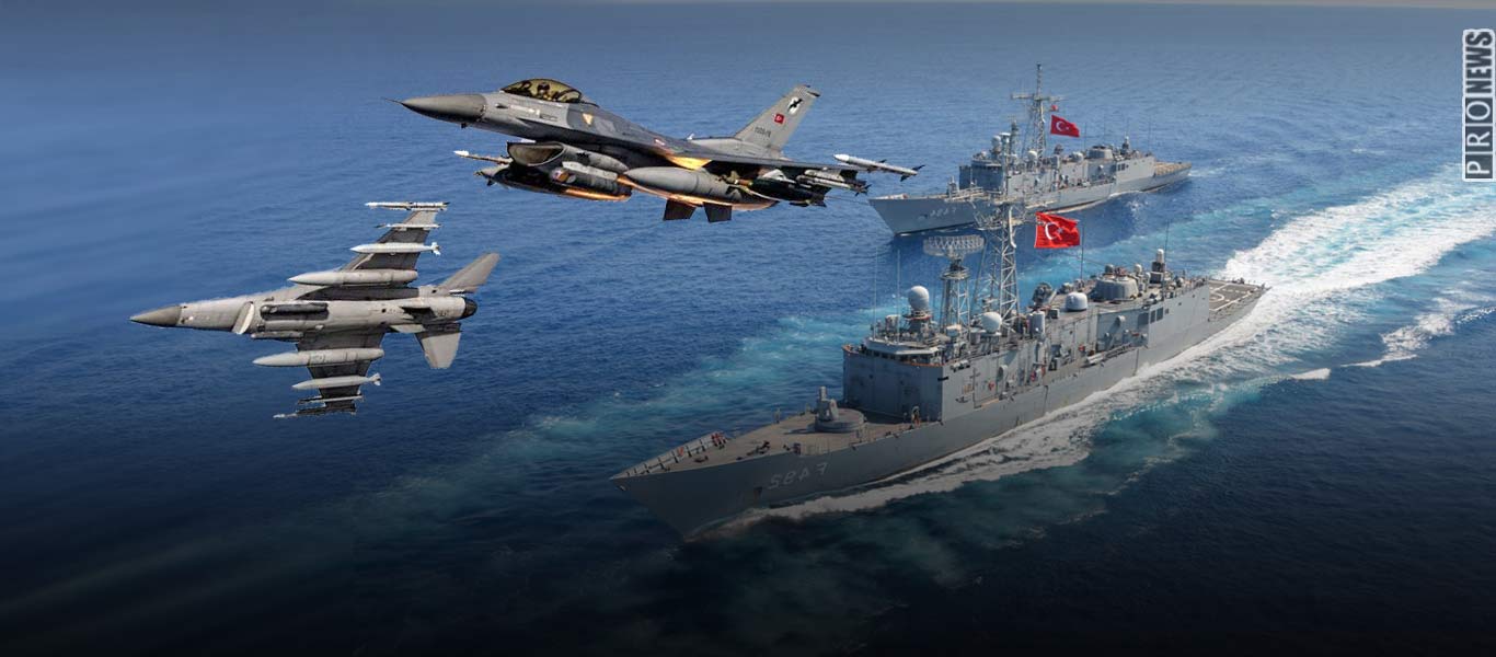 Αποπλέει ο τουρκικός Στόλος για ναυτικό αποκλεισμό της Σύρτης – Η Άγκυρα εμπλέκει για πρώτη φορά & αεροπορικές δυνάμεις