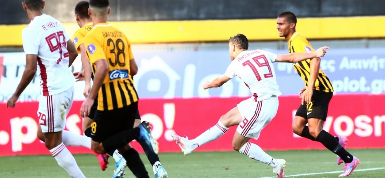 Άρης – Ολυμπιακός 2-4: Εύκολο πέρασμα από το «Κλ. Βικελίδης» χωρίς να πατήσει γκάζι