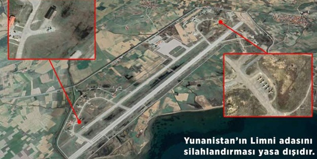 Το είδαμε και αυτό: Οι Τούρκοι υποστηρίζουν ότι η Ελλάδα προκαλεί – Τους ενοχλεί ο ΕΣ στην… Λήμνο!