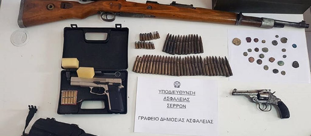 Σέρρες: 51χρονος είχε στην κατοχή του αρχαία ρωμαϊκά και βυζαντινά νομίσματα