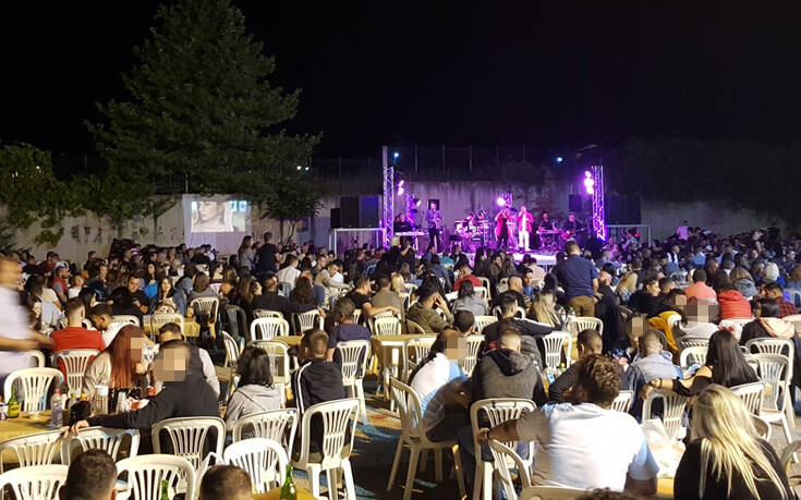 Κοζάνη: Συνωστισμός σε πανηγύρι χωρίς μέτρα ασφαλείας