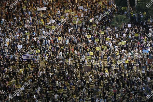 Χιλιάδες Ισραηλινοί στους δρόμους κατά της κυβέρνησης – Εκτοξεύθηκε η ανεργία λόγω καραντίνας