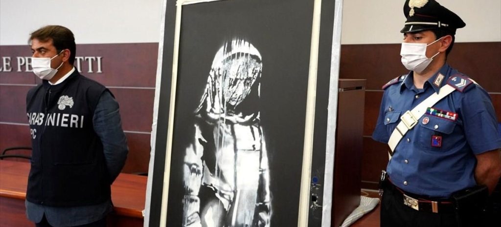 Γαλλία: Επέτρεψε το κλεμμένο έργο του Banksy για τα θύματα του Bataclan