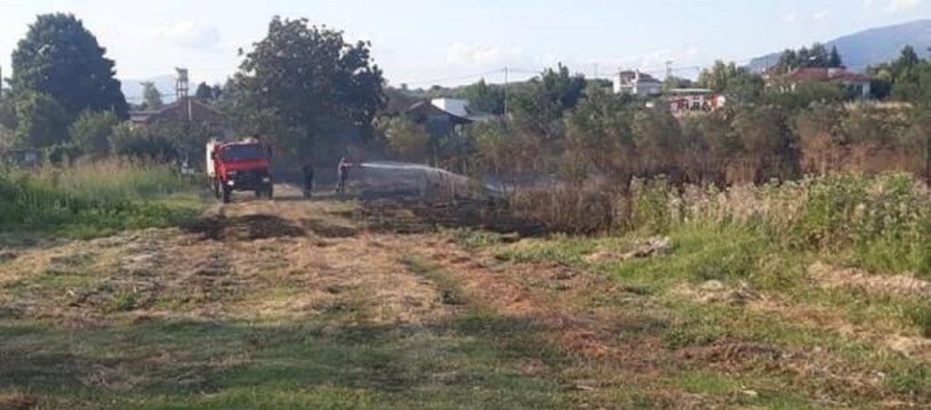 Φωτιά στο Νεοχώρι Σερρών – Κινδύνεψαν σπίτια (βίντεο)