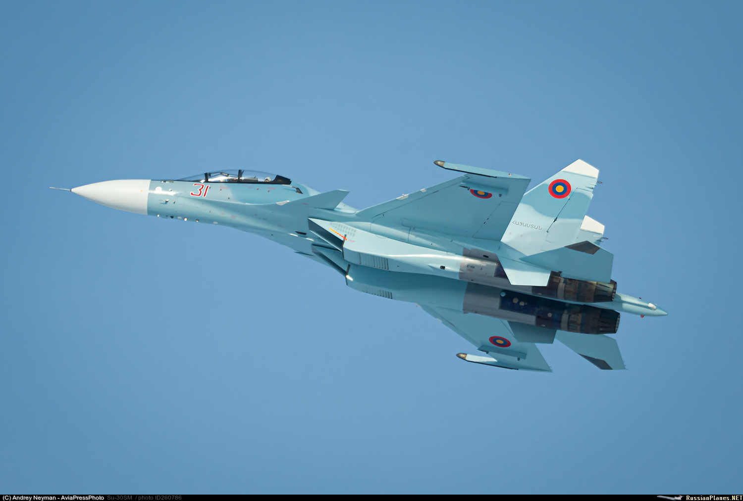 Αρμενία – Λίγα αλλά θανατηφόρα: Τα Su-30SM εναντίον των F-16 της τουρκικής Αεροπορίας