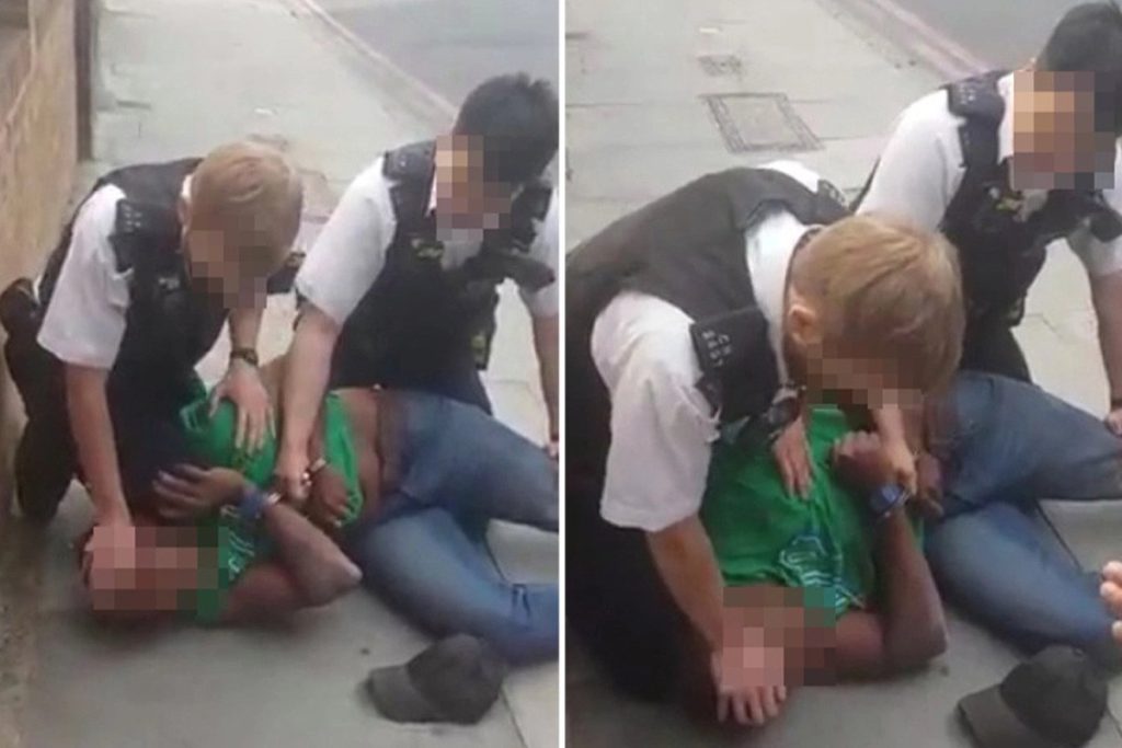 Βρετανία: Αστυνομικός γονατίζει πάνω στον λαιμό υπόπτου (βίντεο)