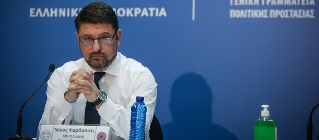 Ν. Χαρδαλιάς: «Δεν στοχεύουμε στην επιβολή προστίμων αλλά στην τήρηση των μέτρων»
