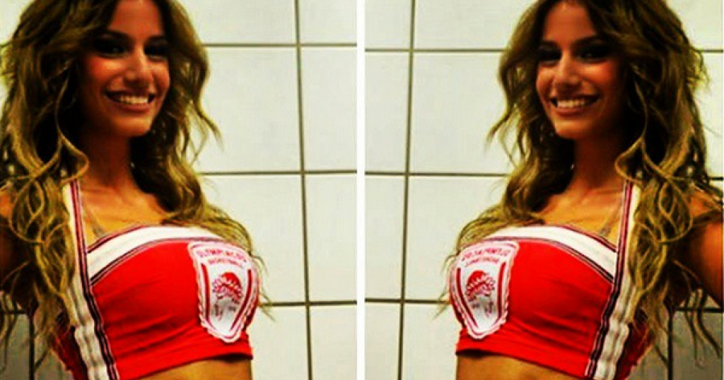 Η τσίρλιντερ του Ολυμπιακού που αναστατώνει εντός και εκτός παρκέ (φωτό)