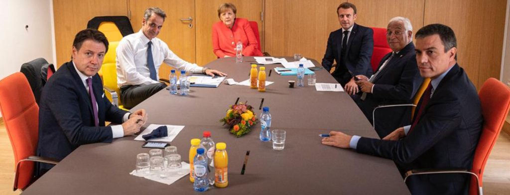 Σύνοδος Κορυφής: Σύσκεψη με Κ.Μητσοτάκη, Α.Μέρκελ, Ε.Μακρόν και ηγέτες Νότου – Τι συζητήθηκε;