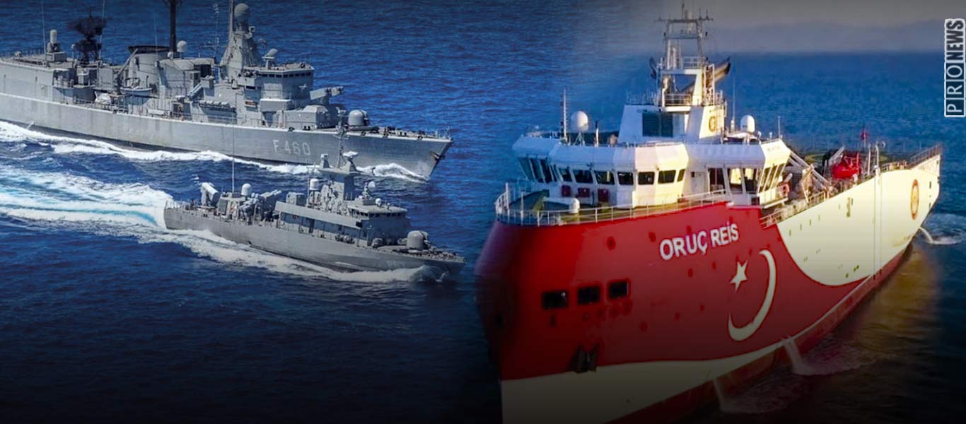 Περιμένοντας το «Oruc Reis»: Τι είχε συμβεί το 2018 με το «Barbaros» και το 2020 με το ίδιο σκάφος