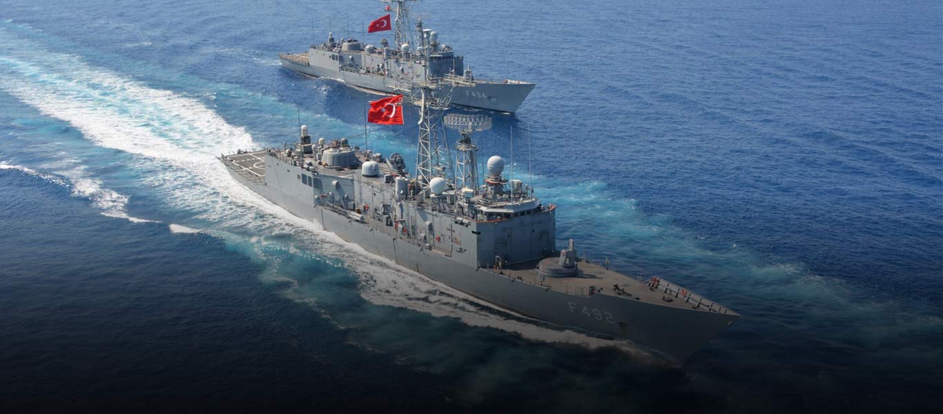 Το τουρκικό Ναυτικό εκπέμπει μήνυμα κυριαρχίας σε Αιγαίο & Α.Μεσόγειο: «Μόνο από εμάς θα ζητάτε βοήθεια»