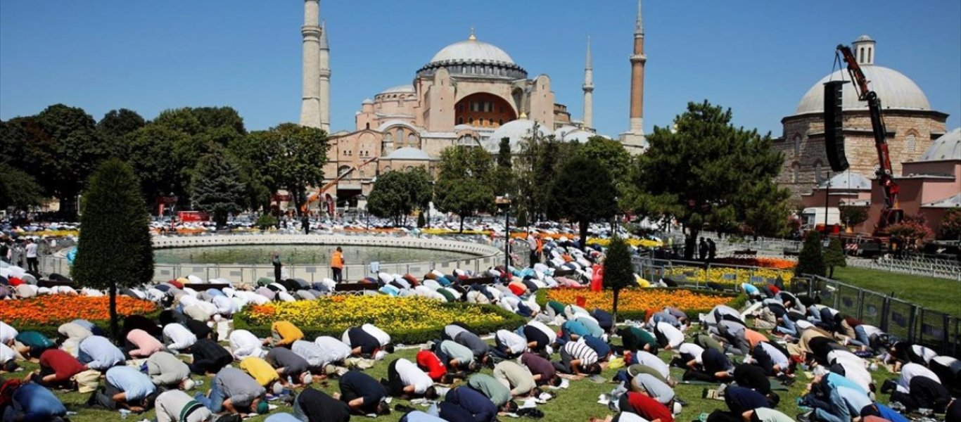 Επίθεση Κεμαλιστών στον Ρ.Τ.Ερντογάν μέσω Τζουμχουριέτ – «Προσβολή στον Κεμάλ όσα ακούστηκαν στην Αγία Σοφία»