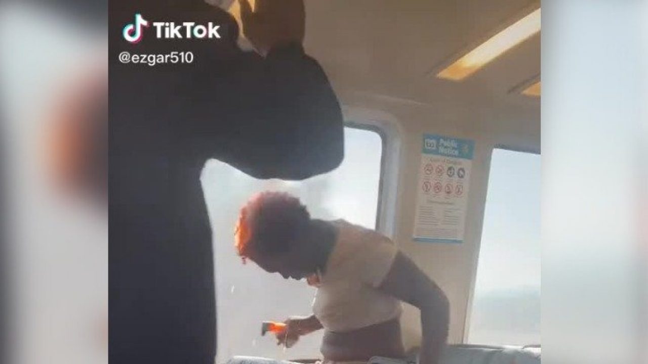 ΗΠΑ: Μαλλιά γυναίκας άρπαξαν φωτιά μέσα σε τραίνο (βίντεο)