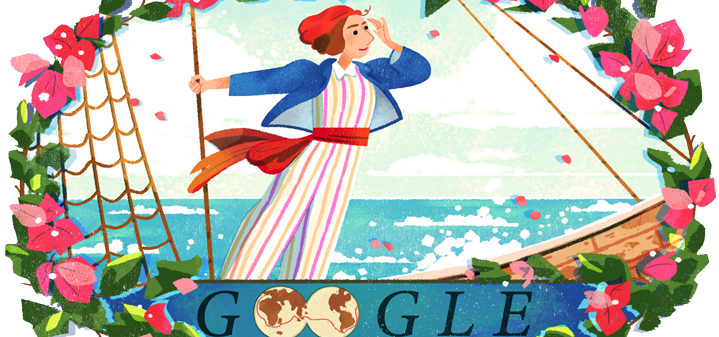 Google Doodle: Tιμά την Jeanne Baret – Η πρώτη γυναίκα που έκανε τον περίπλου του πλανήτη