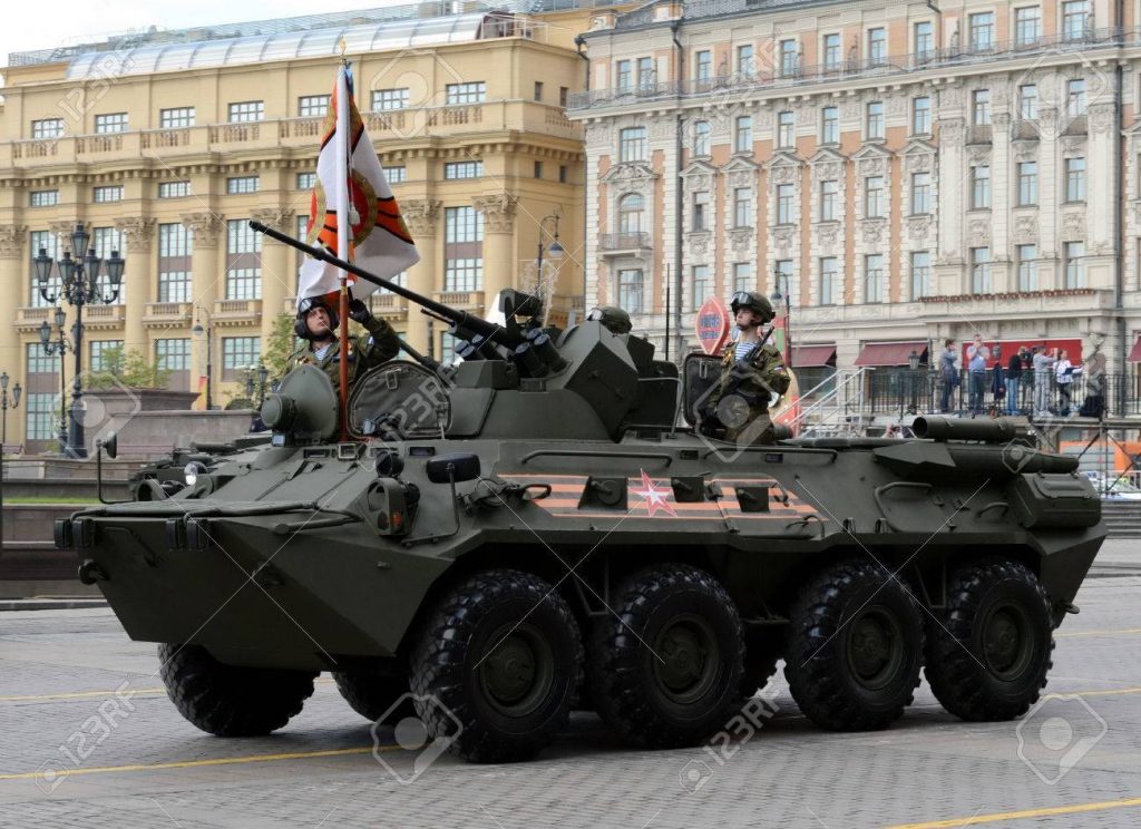 Λευκορωσία: Σύγκρουση τροχοφόρων ΤΟΜΠ σε κεντρικό δρόμο στο Μινσκ