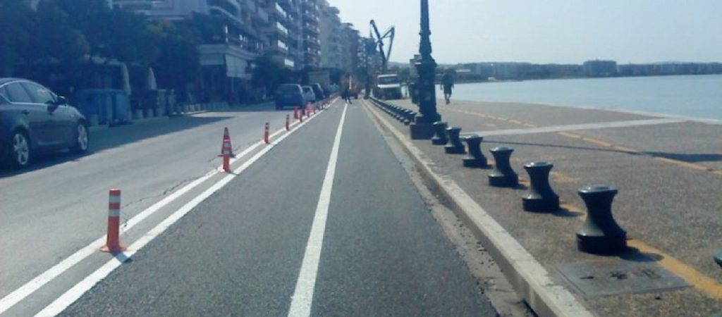 Θεσσαλονίκη: Παραδίδεται ο ποδηλατόδρομος παρά τις αντιδράσεις