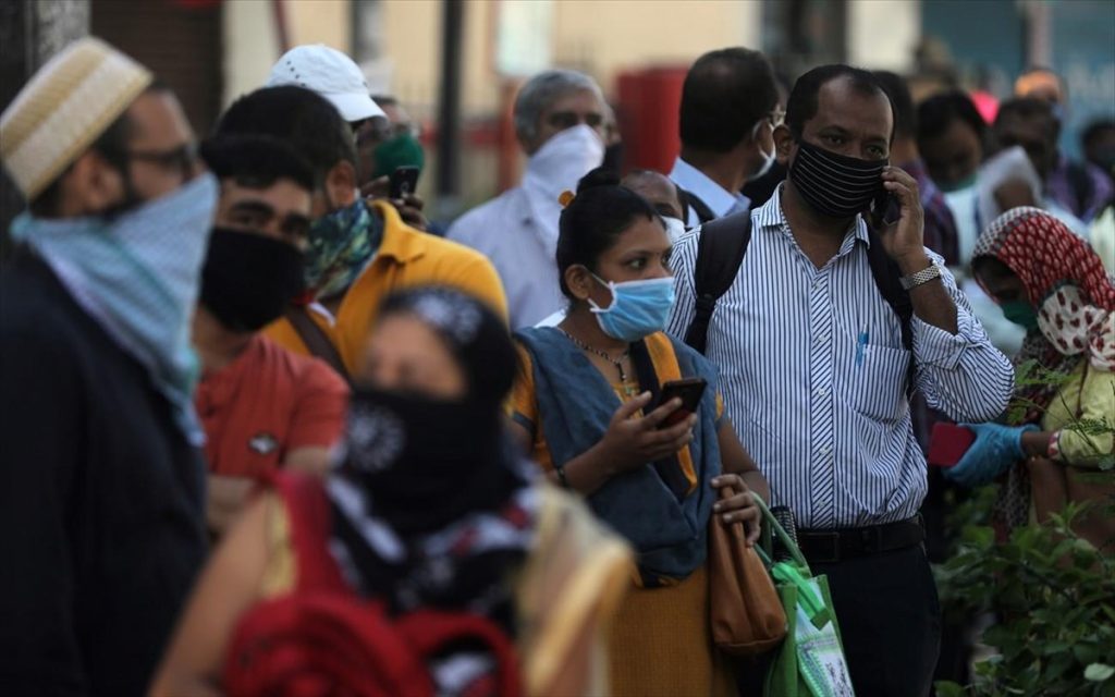 Ινδία: Επιβεβαίωσε 57.118 νέα κρούσματα κορωνοϊού το τελευταίο 24ωρο