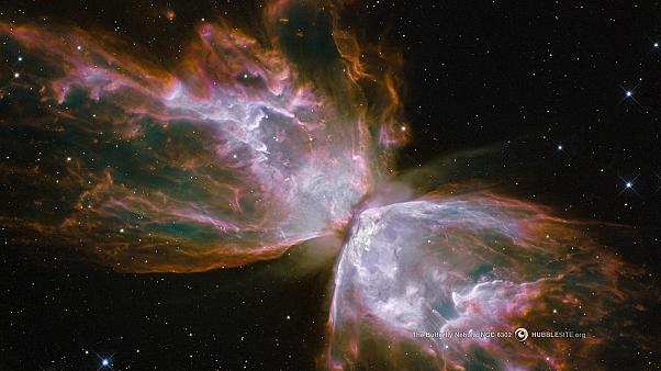 «Διαστημική πεταλούδα»: Χιλιάδες έτη φωτός μακριά από τη Γη