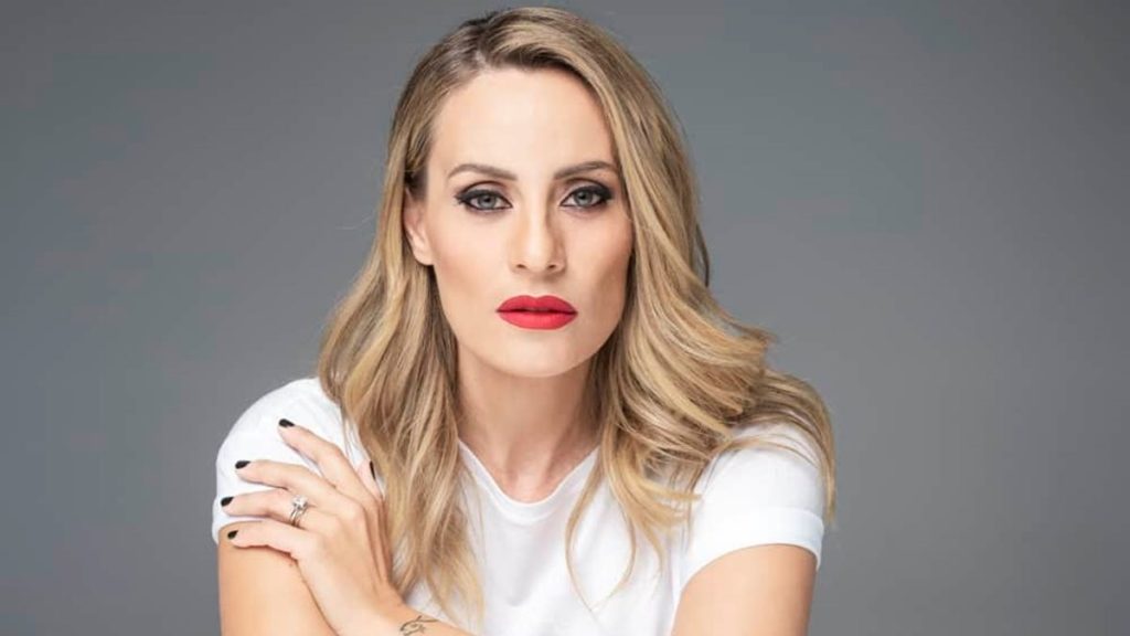 Ελεονώρα Μελέτη: Το μακιγιάζ που επέλεξε να της κάνει η 2 ετών κόρη της (φωτό)