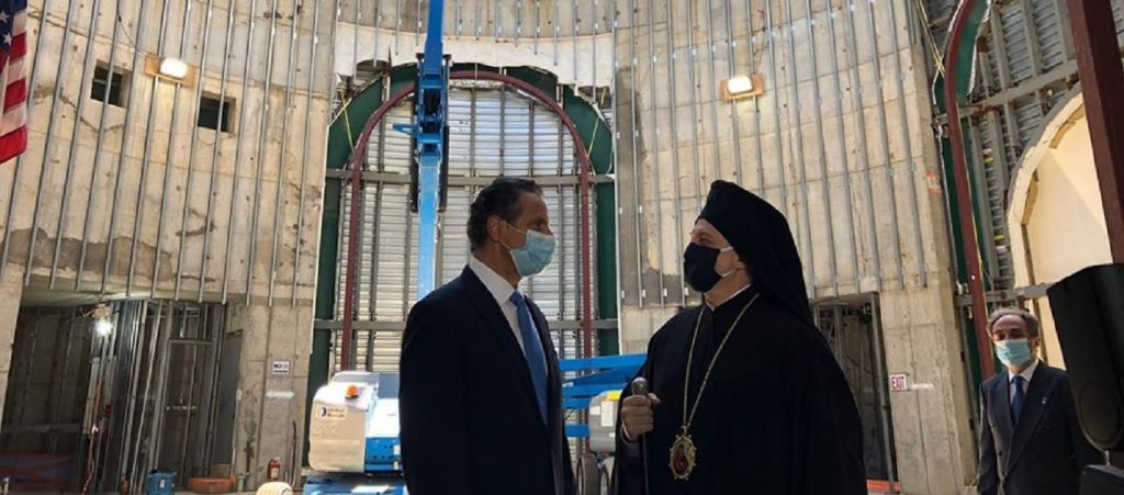 Νέα Υόρκη: Ξεκίνησαν και πάλι τα έργα στον Άγιο Νικόλαο στο Ground Zero (φώτο)