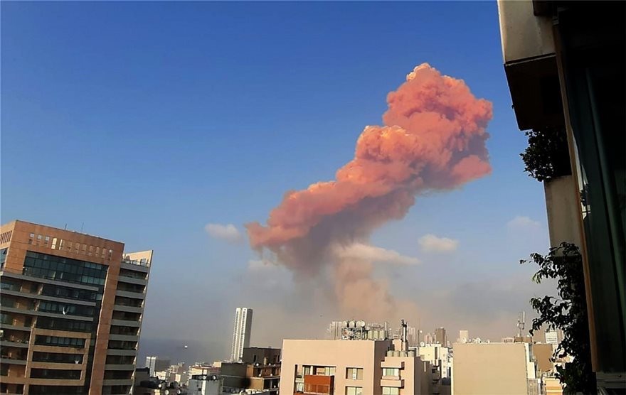 Κυβερνήτης Βηρυτού: «Εθνική καταστροφή παρόμοια με τον βομβαρδισμό στη Χιροσίμα»