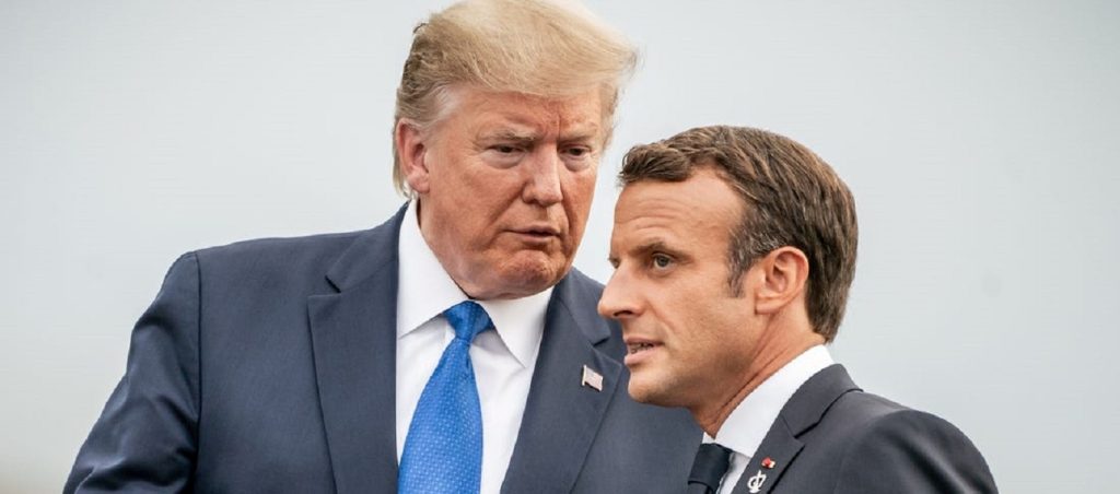 Ο Ν.Τραμπ επικοινώνησε με τον Ε.Μακρόν για την αποστολή βοήθειας στη Βηρυτό