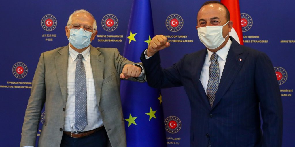 Μ.Τσαβούσογλου: Συναντήθηκε με τον Ζ.Μπορέλ – «Είχαν ειλικρινή ανταλλαγή για τις σχέσεις ΕΕ-Τουρκίας»