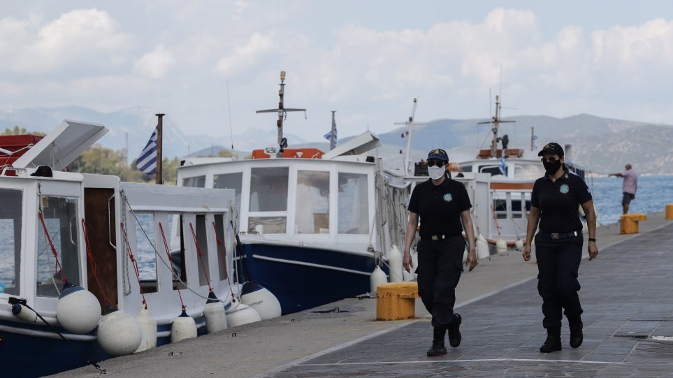 Πόρος: Αστυνομικός διαγνώσθηκε θετικός στον κορωνοϊό
