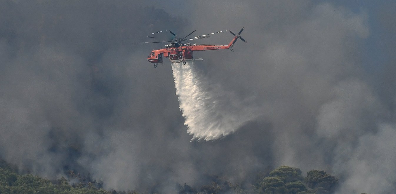 Φωτιά σε δασική έκταση στη Φωκίδα – Επιχειρούν 18 πυροσβέστες
