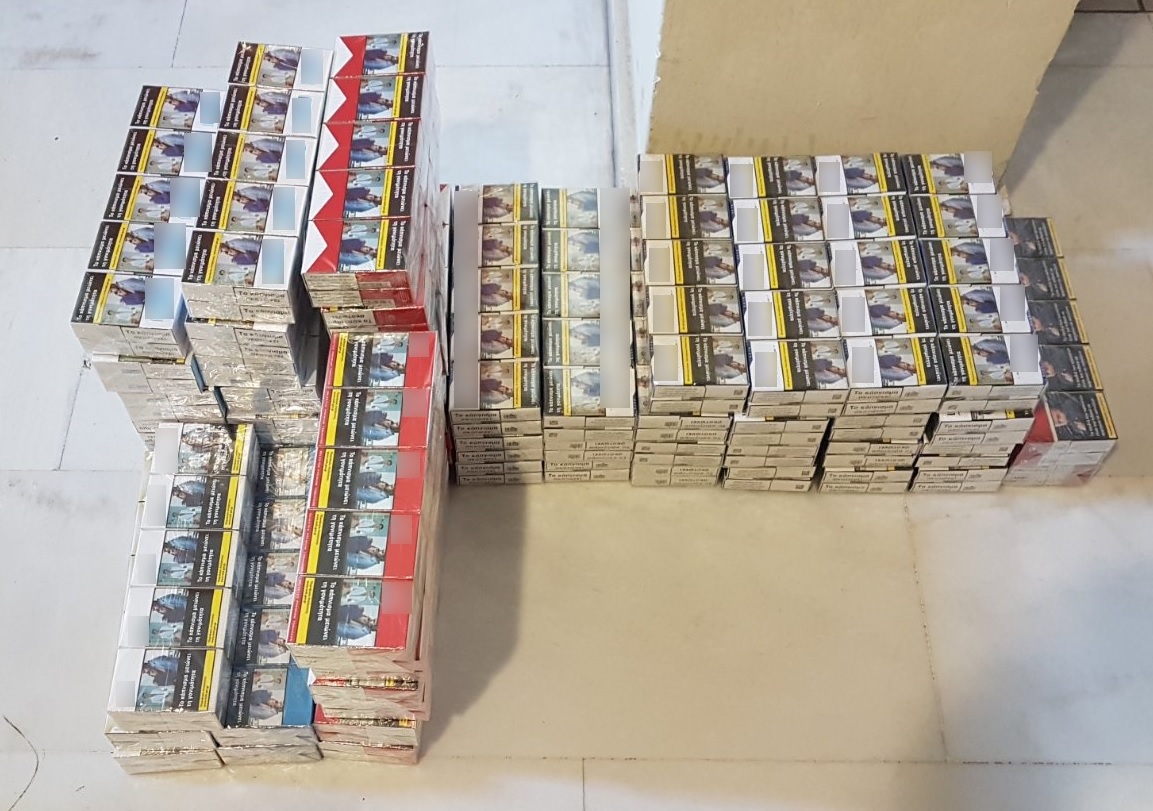 Ιωάννινα: Αλλοδαποί συνελήφθησαν με 1000 πακέτα λαθραίων τσιγάρων